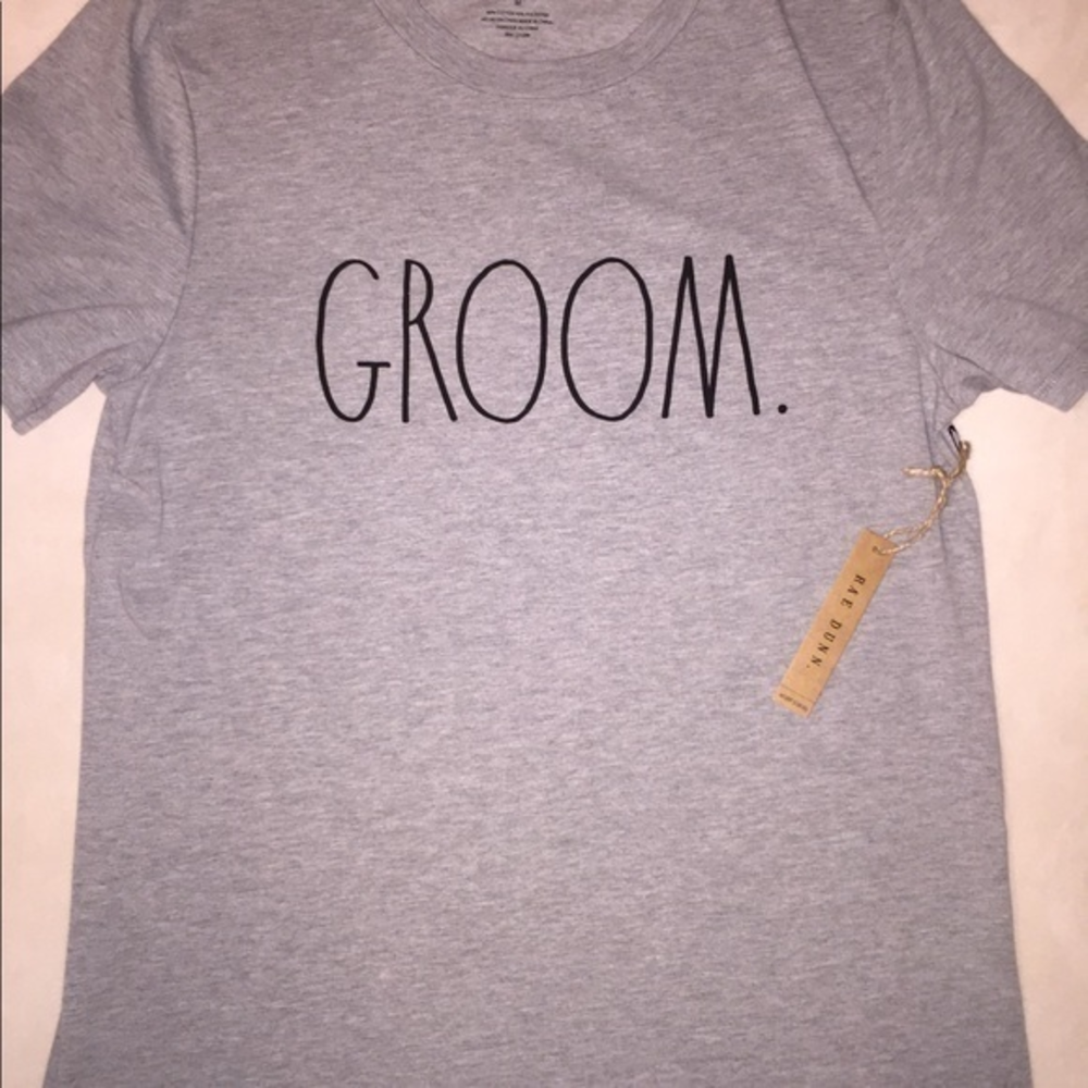 NWT Rae Dunn GROOM Shirt‎